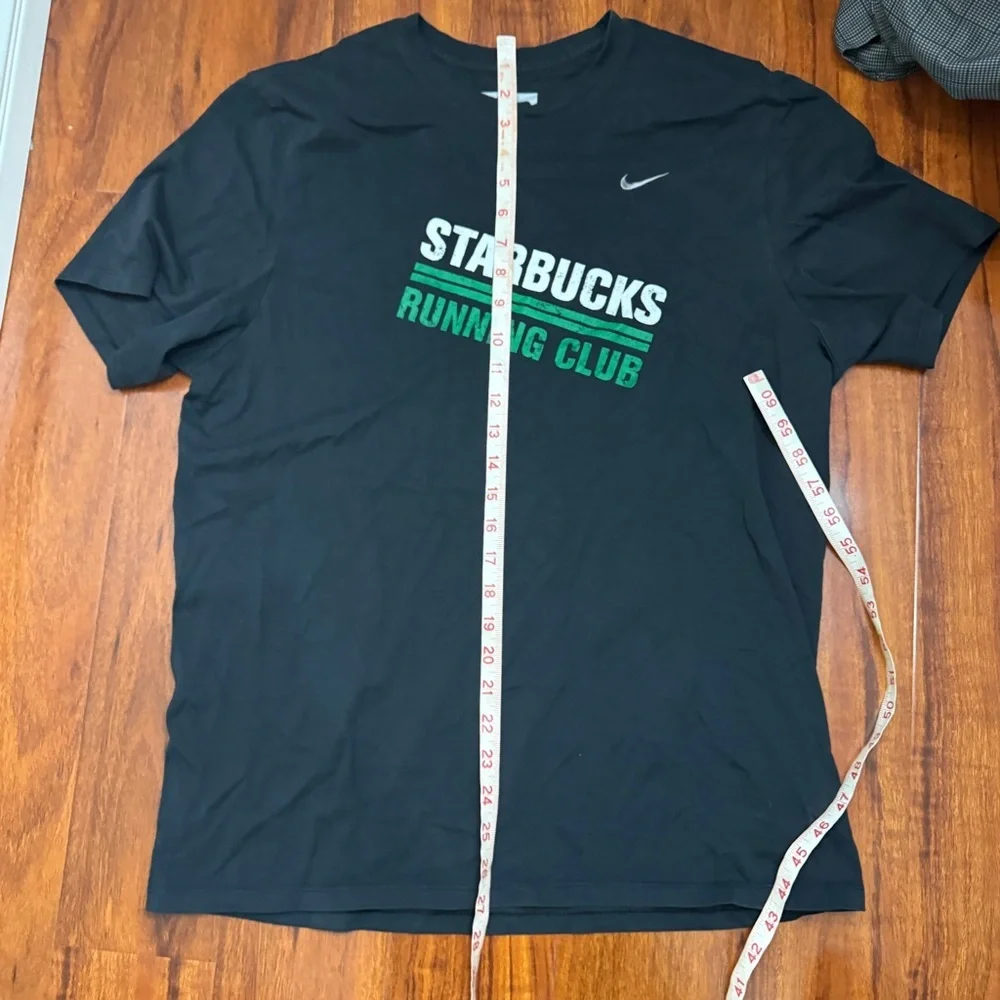 Nike Starbucks Running Club Vintage Shirt Size Large - Picture 7 of 7